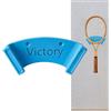Generic Supporto da parete per racchetta da tennis, verticale ad alta resistenza, per esposizione sicura, montaggio a parete con attrezzature sportive, organizer per casa, garage, appartamento, camera da