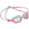iplusmile Occhialini da Nuoto e Vista Panoramica per Ragazza Design Cartone Animato Coda di Sirena, Impermeabili per Vacanze Estive in Piscina