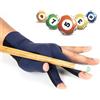 Generic Biliardo guanti a tre dita, guanti da biliardo aperti da biliardo - Sport 3 dita uomini Donne Glants sinistra oa destra | Mittens piscina antiscivolo, spettacolo sportivo d