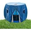 Générique Paraurti Trampolino - Tenda antivento e protezione solare, copertura antivento e protezione per trampolino, giardino posteriore, cortile, patio, palestra, campeggio e all'aperto