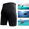 Chiyyak SLINX Pantaloncini da Sub Aderenti Unisex in Neoprene da 2 Mm Pantaloni da Muta con Cerniera in Metallo per Immersioni, Kayak, Windsurf XXXL (XXL)
