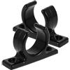 GATHINESS 2 Pezzi Porta Pagaia in Nylon Nero per Kayak Design Compatto e Sicuro, Supporto per Pagaia da 32 Mm per attività Outdoor in Barca
