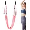 Generisch Aerial Yoga Swing Straps | Attrezzatura per stretching con ancoraggio per porta | Forte allenamento di flessibilità anti-gravità, assistenza Backbend Assist, Aerial Hammock Split Training
