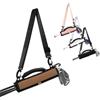 ASYJVWYZ Tracolla For Trasporto In Ferro Da Golf, Porta Mazza Da Golf In Tessuto, Con Clip A Sgancio Rapido, Alternativa Alla Sacca Da Golf, For Campo Pratica(Pink)