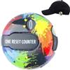 Generico Contapunti Da Golf | Portatile multicolore da 3 centimetri con touch reset mini | Strumenti Per Il Punteggio Nel Golf | Per Uomini Donne Putting Green Driving Range Giardino Allenamento Pratica E Comp