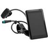 Caswynlife Schermo LCD a colori per bici elettrica, 24 V, 36 V, 48 V, 5 pin, impermeabile, per kit controller KT, alloggiamento in ABS, metriche trasparenti, distanza chilometraggio, velocità, stato