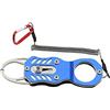 TopHomer Pinza per labbro da pesca, impugnatura per labbro di pesce, pinza multiuso da pesca, regalo per uomo blu