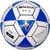 MIKASA Pallone da calcio FT5 Goal Master, blu/bianco, misura 5