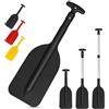 Coco Berming Pagaia Telescopica Retrattile 54-109 cm per Canoa, Remo Telescopico per Canoa, Kayak, Barca Remi, Barche Sicurezza Accessori (Rosso)