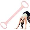Generic Fascia fitness figura 8 - Fascia di resistenza 48 x 10,5 cm, per allenamento | Materiale in silicone Manici ergonomici Presa sicura Resistenza mirata Costruzione muscolare Allenamento