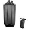 Generic Borsa per scooter elettrico - Custodia anteriore per manubrio da 3 l, borsa impermeabile per il trasporto di accessori elettrici per telefono, portafoglio, chiavi, strumenti e uso quotidiano