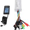 Halearo Kit Display LCD per Controller Bici con Tecnologia Sinusoidale Avanzata per Biciclette Elettriche - Controllo Motore Brushless a 3 modalità