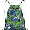 HLBSDM Borsa sportiva con coulisse per motocross/sportivo/yoga/moto da cross, taglia media, 14x16,9 pollici, per adulti.