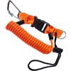 Générique Cinturino da immersione - 10 x 8 x 3 cm, cordino subacqueo, sgancio rapido, per attrezzatura retrattile, fibbia in metallo, cordino di sicurezza, coltello, torcia, C