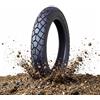 Generic 60/100-14 Pneumatico Dirt Bike, Kit Camera d'Aria 2.50-14 Rinforzato, Battistrada Stradale Heavy Duty, Spessore Maggiorato 300kpa 40L, Set per Pendolari Quotidiani