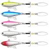 TUXIBIN esche artificiali da pesca, esche da spinning, 5 PCS esche artificiali, , esche artificiali, spinnerbait, ami da pesca per persico, trota, luccio, lucioperca 10g/pcs