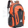 Generico Zaino impermeabile - Zaino da viaggio leggero impermeabile da 35 litri, Zainio da trekking in nylon Borsa da campeggio per uomo Donna, Zaio resistente per viaggi Trekking Alpinismo Arrampicata in mont