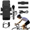 Generico per Bicicletta per la Guida Notturna | Faro per Bici a LED | per Bicicletta Anteriori Posteriori con, Luce Anteriore per Bici 4 in 1, Supporto per Telefono da Impermeabile, per Biciclette