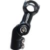 UPANBIKE Adattatore Regolabile per Manubrio della Bicicletta 120 Gradi 25.4mm* 75mm Angolo di Regolazione Stelo della Bicicletta Extender per Mountain Bike Strada Bicicletta MTB BMX