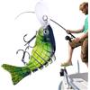 Generic Lures da pesca, esche da pesca, esche di pesce duro, per velocità di pesca, lunghi tongue pesanti artificiali per basso, trota, oro, pesce gatto, pike