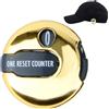 Generico Contatore Di Colpi Da Golf Clicker | Mini Multicolore Touch Reset 3 cm | Contatore Di Swing Da Golf | Per La Pratica Quotidiana, Competizione, Driving Range, Orologio, Guanti, Cintura, Abbigliamento E