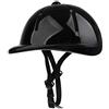 Inzopo Casco da equitazione regolabile per bambini, per sport e cavalli, nero