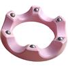 Linvimia Peso palla da bowling supporto rotante liscio 360 gradi rotante Spinner per una facile macinazione e lucidatura stazione di manutenzione palla da bowling