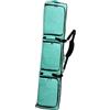 TUXCAXI Borsa da snowboard con ruote per viaggi aerei, spaziosa borsa da, porta snowboard, trasporto da viaggio con ruote, regolabile in, Verde, 165x36x20cm