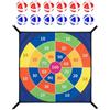 Generico Gioco Da Tavolo Per Freccette Con Trampolino, Con Set Di Giocattoli Bersaglio Con Palla Appiccicosa, 74×74 Cm, Palla Appiccicosa Con Trampolino, Gioco Per Feste Al Coperto All'aperto, Tavola Sospesa D