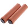 BBxunsless Manopole in silicone per bici in silicone per mountain bike antiscivolo in schiuma ammortizzante, marrone