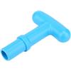 Générique Manico per paddle a T, ergonomico antiscivolo, multifunzionale, maniglia per paddle di ricambio per barche, compatibile con asta da 23 mm, barca da surfboard, sport acquatici, pesca
