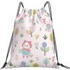 HLBSDM Zaino sportivo portatile con motivo gatto della foresta, ideale come regalo.