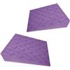 Generic 2 pezzi di schiuma per yoga - schiuma leggera di supporto per allenamento leggera, tavola inclinata per squat e flessioni, fitness ad alta densità per plank pilates, allenamento della e