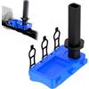Generic Bike Maintenance Stand - Virtual Head Tube Storage Tray, External Cable Routing Repair Dock | Compact Frame Servicing Equipment, Home Garage Roadside Mechanics Technicians Precise Heavy Jig