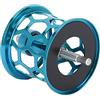 Halearo Bobina da Pesca in Lega da 32 Mm con Pinna Smorzante per Fusione Liscia Blu 1,4 Pollici X 1,6 Pollici 100% Nuovo di Zecca (nido d'ape blu)