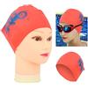 Chiyyak Cuffia da Nuoto in Silicone per Capelli Lunghi, Sana, Non Tossica, di Squisita Fattura, Rossa (Rosso)