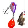 Generisch Wobbler per pesca alla spigola, esca per acqua salata con gancio, accessorio per pesca in acqua dolce, pesca sul ghiaccio, kayak, campeggio, pesca in fiume, pesca in mare, barca, sopravvivenza e