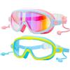 Generico Kinder Schwimmbrille | Verstellbare, antibeschlagene Schwimmbrille | Kinder Schwimmbrile ideal for Schwimmen, Schnorcheln, Surfen, See, Sommer, Urlaub