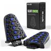 Chooee Copertura antiscivolo per pedali per bicicletta, in gomma, per Shimano SPD-SL SM-SH45, compatibile con piastre SM-SH11, giallo