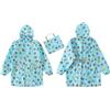 Generisch Mama Raincoat - Impermeabile per bambini, leggero e protettivo, a tutta lunghezza, con cappuccio (giallo, XXXL)