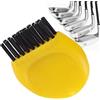 Generico Detergente per scanalature tascabili, Spazzola Portatile Morbida per Mazze da Golf Leggera, Spazzola per la Pulizia del Golf per la Pulizia di Teste da Palline e Scarpe da, Spazzola da