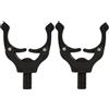 Gungtj Fishing Rod Rest, Fishing Gripper Magnet, Set di 2 supporti per il blocco sicuro, forte impugnatura antiscivolo 1,57 x 0,47 x 2,24 pollici per uomini e donne, Angler Tackle Accessories