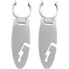 Generic Clip per pinne per tavole da paddle, fissaggio sicuro per stand up paddleboard, robuste con meccanismo on, installazione e rimozione rapide, supporto di ricambio, 11 x 3,3 cm