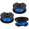 Galenkong 3 bobine di filo per decespugliatore compatibile con Ryobi RAC124 AC14RL3A OLT1832 RLT183215 RLT2925 RLT1825M13, bobina di ricambio da 1,65 mm per tagliabordi cordless Ryobi 18V 24V 40V