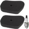 ZAMDOE Kit Filtro Aria GV100 per Honda HR173 HRB423 HRB535 HRG413 Parti di Ricambio per Tosaerba 17211-ZG1-700 AF012 Filtro Spugna in Schiuma Filtro Aria per Moto 4 Pezzi