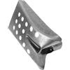SHOWERORO Pala per Fognature in Acciaio Inox, Pala Spessa per Pulizia di Pozzi e Tombini, Utensile Multifunzionale Struttura Resistente e Fori di Alta Efficienza