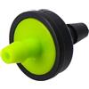 SHOWERORO Gocciolatori Irrigazione 100 Pezzi, Stabilizzatore Pressione per Irrigatore Goccia per Vasi e Aiuole, Plastico Nero, Flusso Costante, Risparmio Acqua
