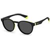 POLAROID KIDS PLD 8048/S, Occhiali da Sole Gioventù Unisex, Nero, único