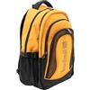 budmil Lynsey - Zaino da scuola per ragazzi e ragazze, 45 l, per adolescenti, classe 5, impermeabile, con scomparto per laptop, 4 scomparti e schienale ventilato, mostarda, 45L, Designer