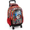 Clondo Julian Ross Zaino Trolley Staccabile Per La Scuola Elementare, Bambino e Bambina, Schienale e Spallacci Rinforzati, 33x15x43h (Gamer Squad)